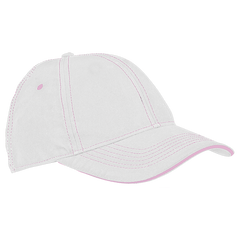 6 Panel Microfibre Stitch Cap