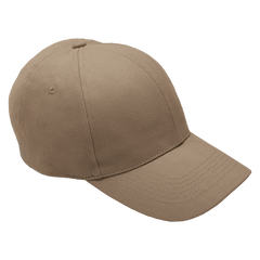 6 Panel Brushed Cotton Cap