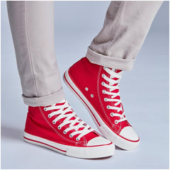 Unisex Retro High Top Canvas Sneaker