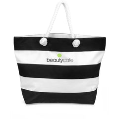 US Basic Coastline Cotton Beach Bag - Black