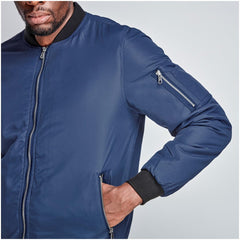 Mens Crusader Bomber Jacket - Navy