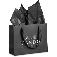 Ritz Mini Paper Gift Bag - Black