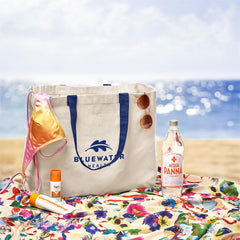 Kooshty Barbados Large Cotton Beach Bag