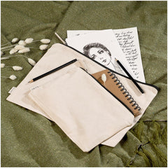 Okiyo Midori Cotton A5 Document Pouch