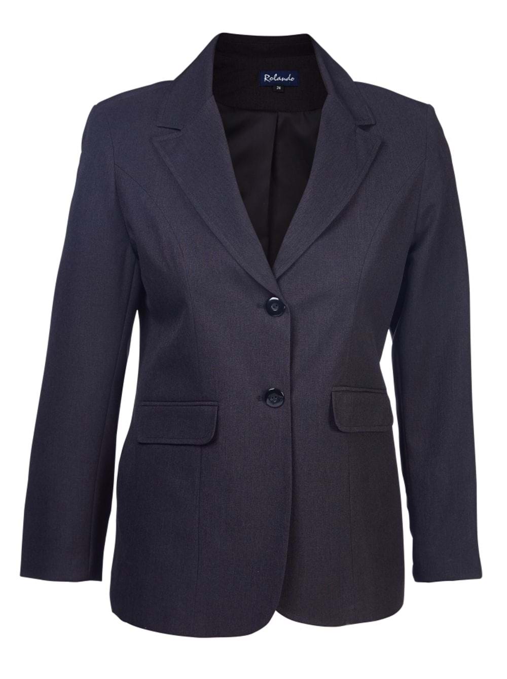 Heather 460 L/S Jacket - Cationic Charcoal