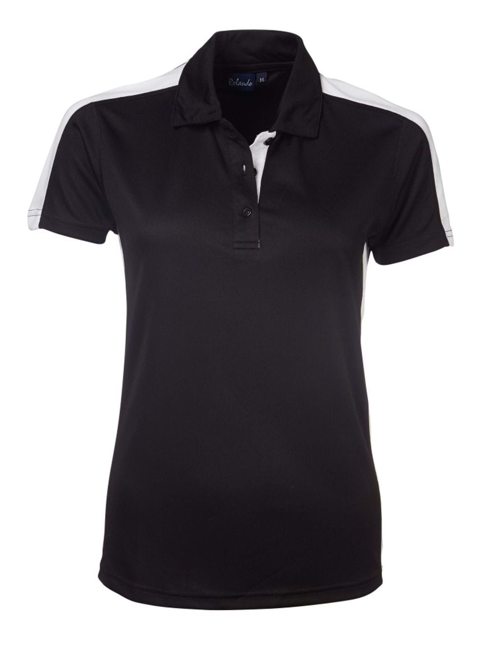 Ladies Chelsea Golfer - Black/White