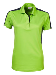 Ladies Chelsea Golfer - Lime/Navy
