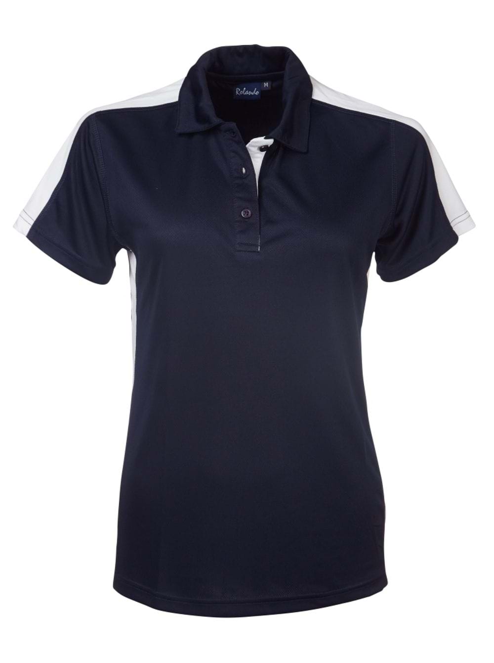 Ladies Chelsea Golfer - Navy/White