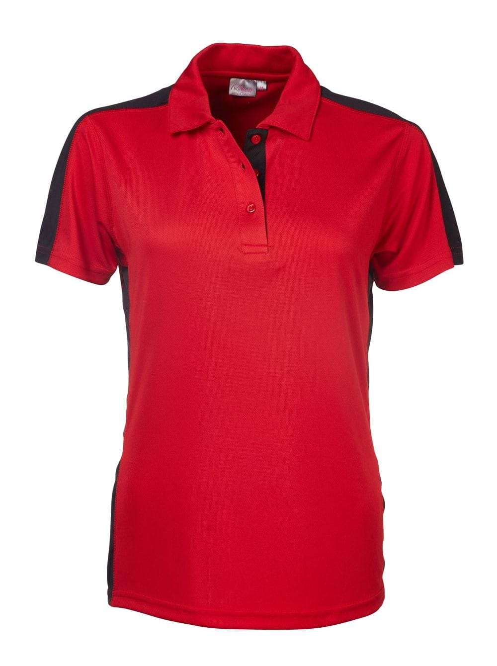 Ladies Chelsea Golfer - Pillar Box Red/Black