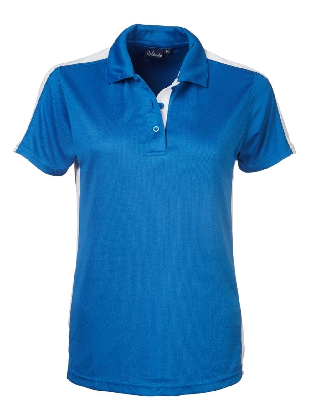 Ladies Chelsea Golfer - Royal/White