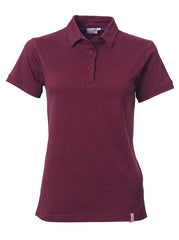 Ladies Cooper Golf Shirt - Burgandy