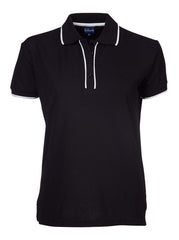 Ladies Ashton Golfer - Black/White