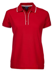 Ladies Ashton Golfer - Red/White