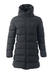 Ladies Hayden Longer Length Puffer Jacket -Charcoal