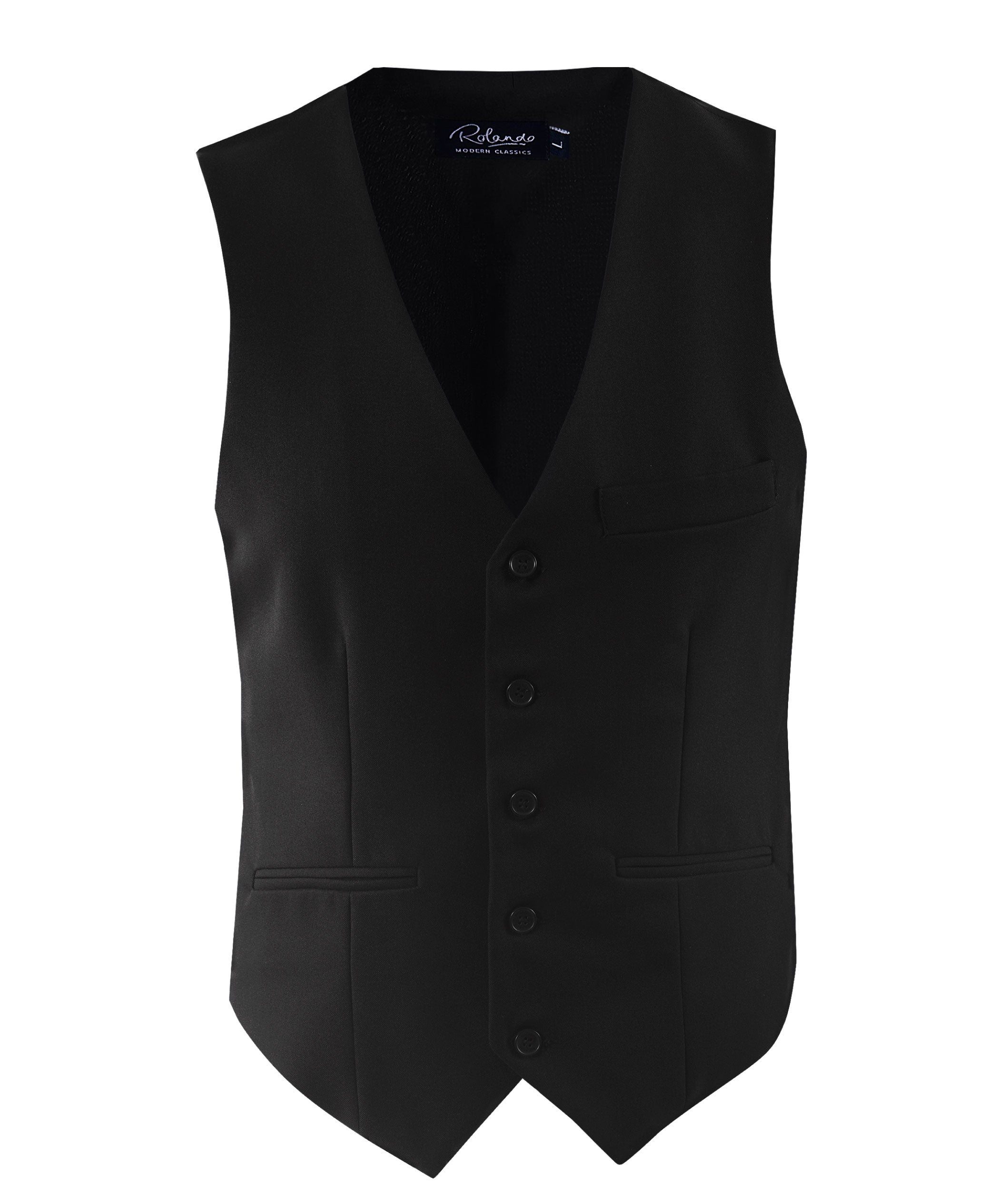 Gino Waistcoat - Black