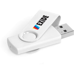 Axis Gyro Flash Drive - 16GB - Solid White