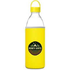 Kooshty Big Swing Neo Glass Water Bottle – 850ml - Yellow