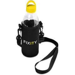 Kooshty Hands-Free Glass Water Bottle – 850ml - Yellow