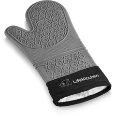 Masterclass Silicone Oven Glove (Single) - Grey