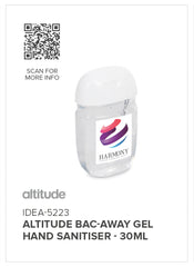 Altitude Bac-Away Gel Hand Sanitiser - 30ml