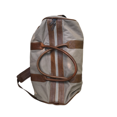 Leather & Canvas Duffel Bag – The Johnny