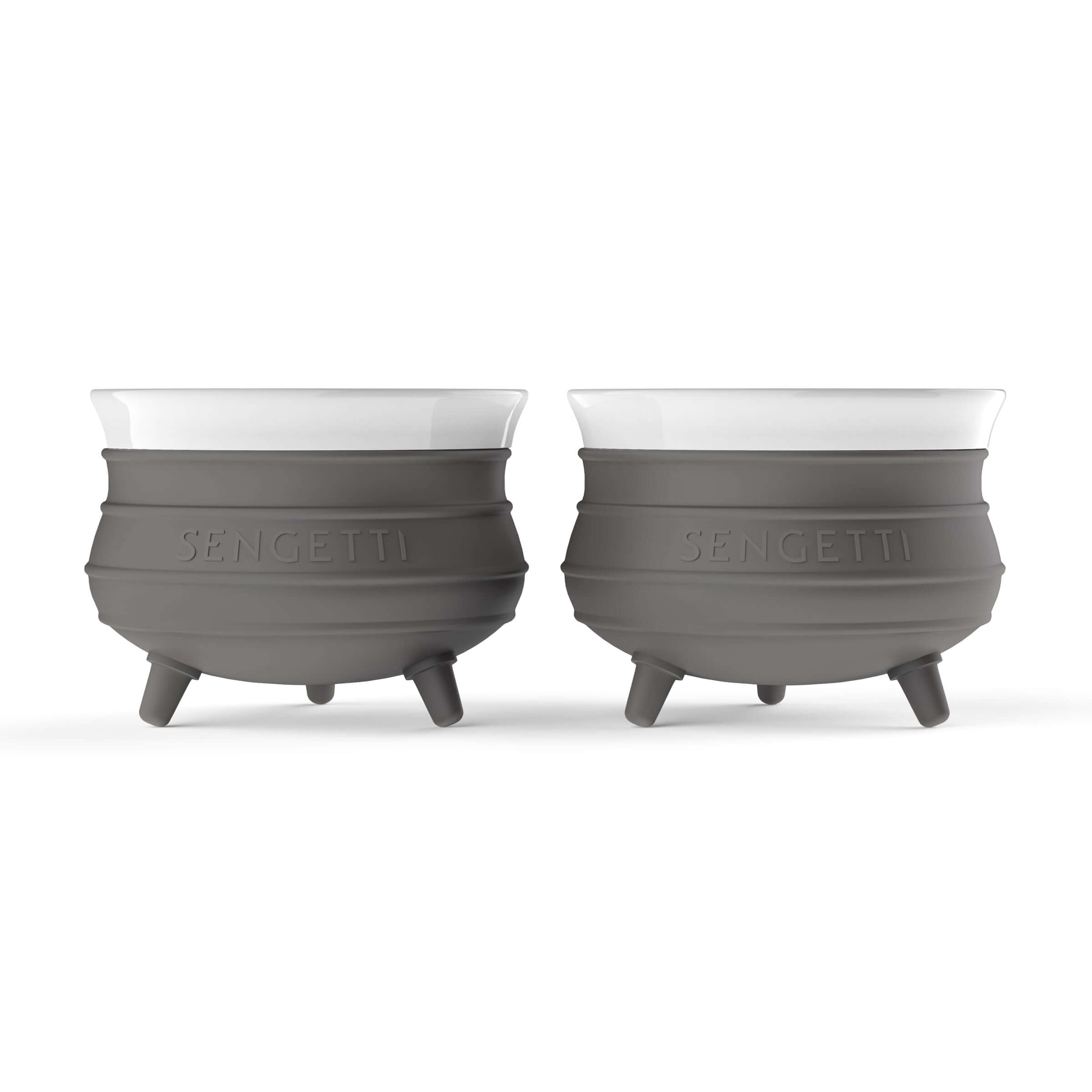 Mini Potjie pots - charcoal