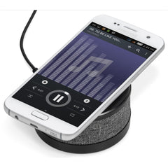 Aberdeen Wireless Charger & Bluetooth Speaker