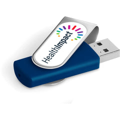 Axis Dome Flash Drive - 8GB - Navy