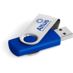 Axis Glint Flash Drive - 8GB - Blue