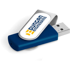 Axis Dome Flash Drive - 16GB - Navy