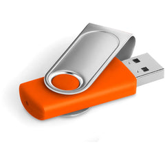 Axis Dome Flash Drive - 16GB - Orange