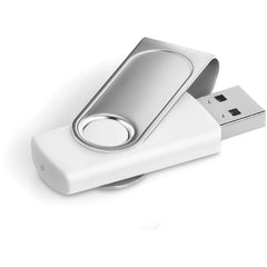 Axis Dome Flash Drive - 16GB - Solid White