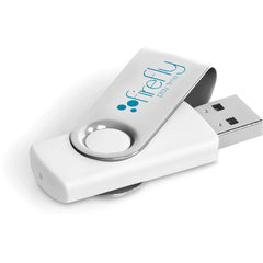 Axis Glint Flash Drive - 16GB - Solid White