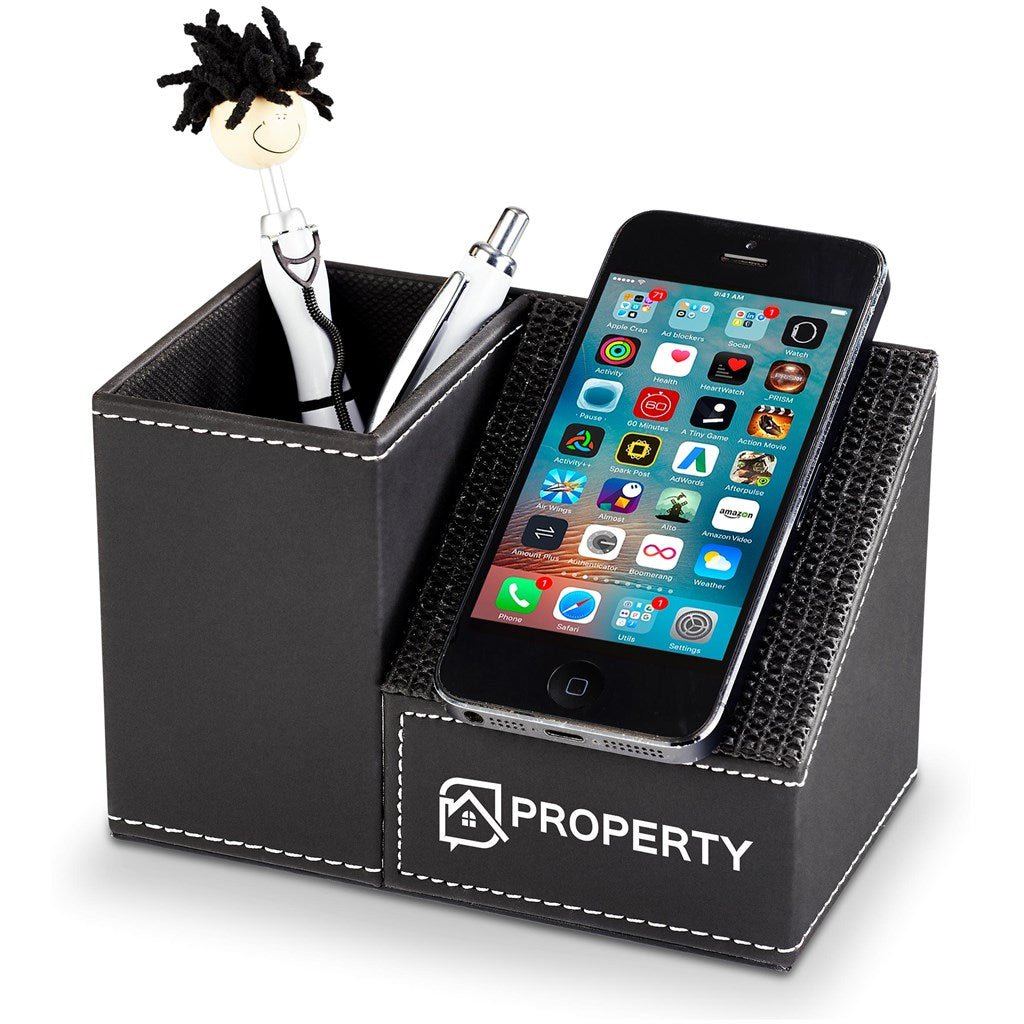 Altitude Advantage Desk Caddy & Phone Holder - Hum Merchandising