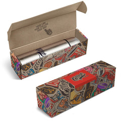 Consulate Flask in Bianca Custom Gift Box - Hum Merchandising