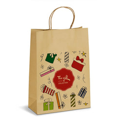 Ecological Digital Print Maxi Paper Gift Bag 150gsm