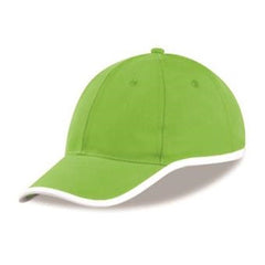 New Jersey Cap - 6 Panel - Lime - Hum Merchandising