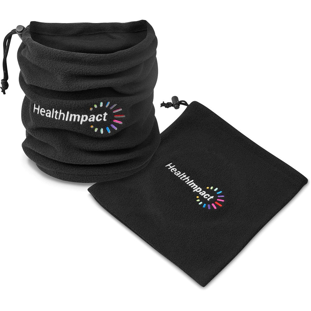 Snugg Neck Warmer & Beanie - Black - Hum Merchandising